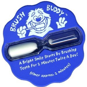 brush buddy 2 minute sand timer for kids toothbrush timer and teeth care
