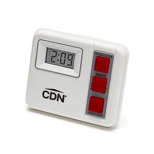 CDN TM2 Digital Timer, 1 EA, White