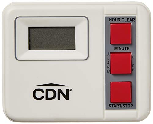 CDN TM2 Digital Timer, 1 EA, White