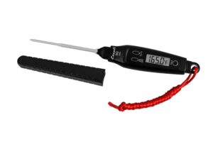 escali dhp2 nsf listed digital pen thermometer, black