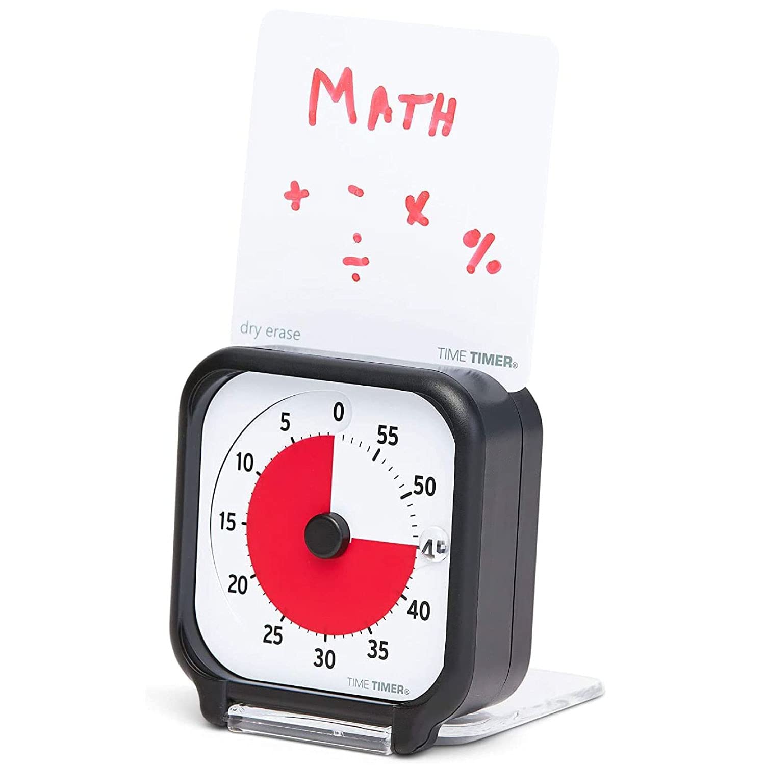 TIME TIMER Plus 60 Minute Visual Timer + Time Timer 3 inch Kids Desk Countdown Clock