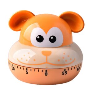 tinysiry mechanical timer time management eye-catching bunny carrot cooking alarm timer baking reminder household supplies e