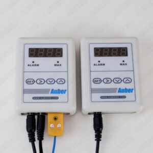 Wireless Thermometer for Stove Pipe,Chimney,Outdoor Wood Boiler (1. Washer Sensor for Single Wall)