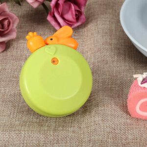 Mechanical Kitchen Timer Cartoon Rabbit Manual Countdown Mechanism 55-60 Minutes Kitchen Alarm Timing Tool for Cooking Baking Exercise(Green)