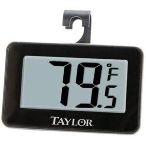 taylor instant read digital freezer/refrigerator thermometer