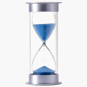 dannisl sand timer hourglass sandglass timer 5/10/15/20/25/30 minutes sand clock timer for christmas birthday gift kids games classroom home kitchen office (25min)