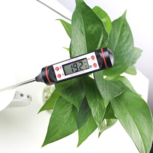 Savoury USA Cooking Thermometer - Digital Thermometer - Food Thermometer - Meat Thermometer - Instant Read Thermometer - Best Thermometer for all Food, BBQ, Candy, Sugar, Grill and Liquid.