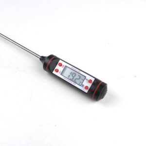 Savoury USA Cooking Thermometer - Digital Thermometer - Food Thermometer - Meat Thermometer - Instant Read Thermometer - Best Thermometer for all Food, BBQ, Candy, Sugar, Grill and Liquid.