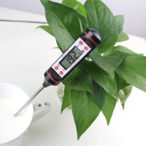 Savoury USA Cooking Thermometer - Digital Thermometer - Food Thermometer - Meat Thermometer - Instant Read Thermometer - Best Thermometer for all Food, BBQ, Candy, Sugar, Grill and Liquid.