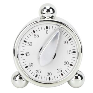 restokki mechanical timer, 60 minute visual countdown timer, time management tool for kitchen hairdressing beauty salon