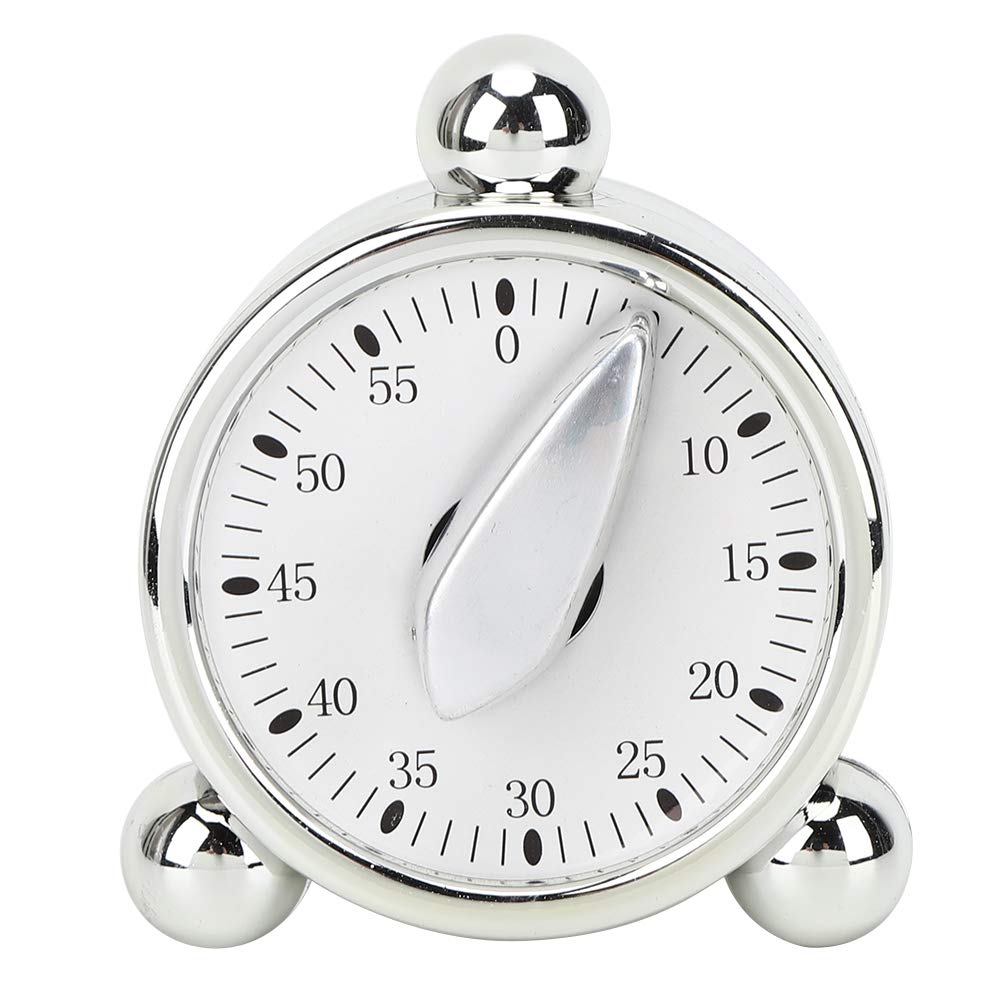 Restokki Mechanical Timer, 60 Minute Visual Countdown Timer, Time Management Tool for Kitchen Hairdressing Beauty Salon