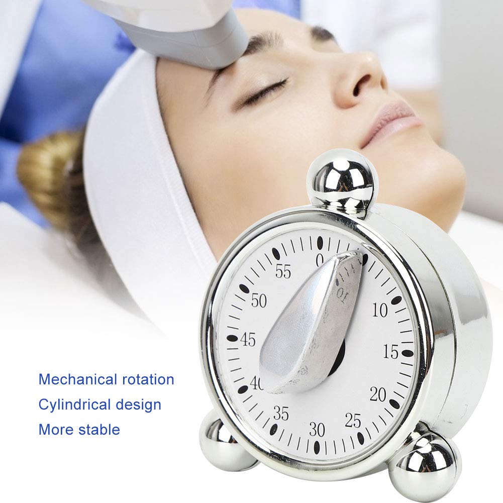 Restokki Mechanical Timer, 60 Minute Visual Countdown Timer, Time Management Tool for Kitchen Hairdressing Beauty Salon