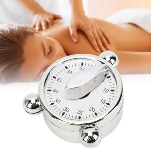 Restokki Mechanical Timer, 60 Minute Visual Countdown Timer, Time Management Tool for Kitchen Hairdressing Beauty Salon