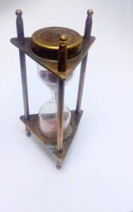meridian nauticals brass sand timer nautical antique vintage item replica hour glass maritime item