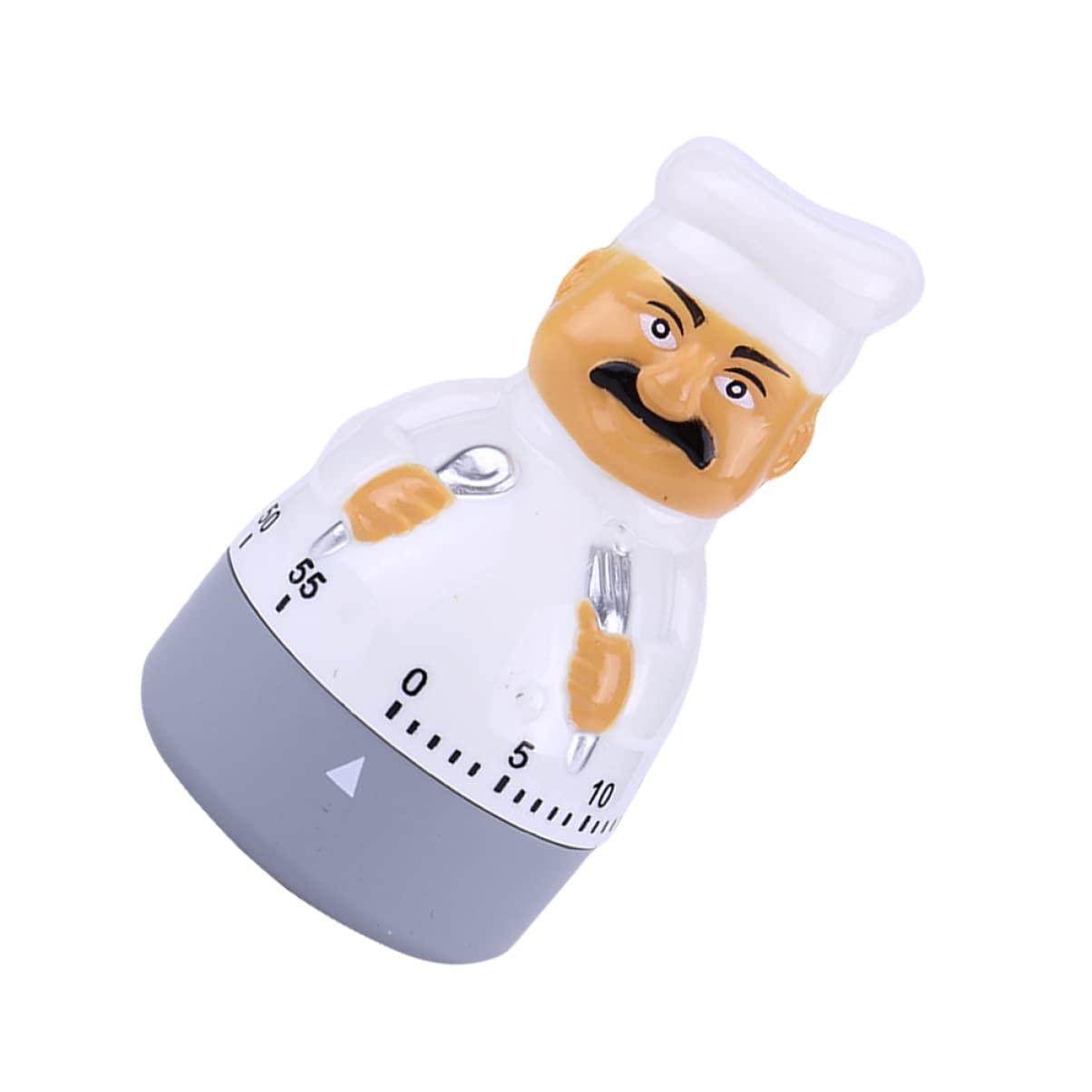 2pcs Cook Timer Kitchen Timer Cartoon Cooking Timekeeper Digital Kitchen Timer Electric Timers Cooking Cartoon Wind up Kitchen Timer Kids Food White Reminder Manual Plastic Student