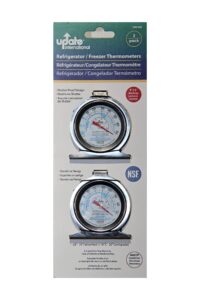 refirgerator/freezer thermometers 2-pack