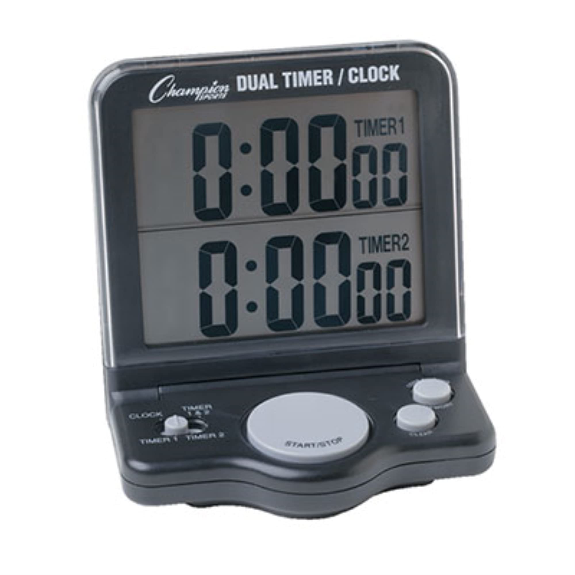 Champion Sports DC100 Dual Timer/Clock w/Jumbo Display, LCD, 3 1/2 x 1 x 4 1/2