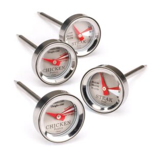 maverick housewares rt-04 redi-chek beef and poultry mini thermometers (set of 4)