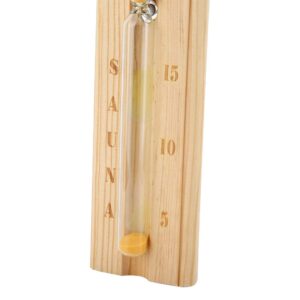 Jeffergarden Sauna Hourglass Sand Timer Countdown Clock 15 Minutes Timing Hourglass