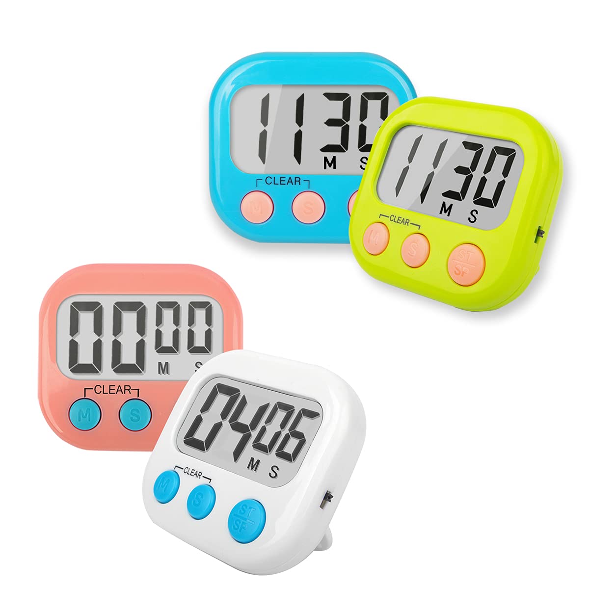 4pack Cute Classroom Timers