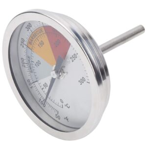 candy/deep fry thermometer, cooking pointer thermometer kitchen thermometer 0‑300℃ 1/2in npt stainless steel for