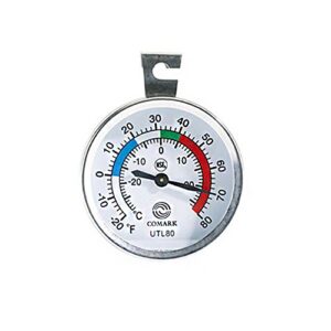 comark utl80 stick-on dial refrigerator/freezer haccp-series thermometer