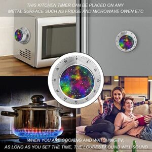 Kitchen Timer Universe Nebula Magnetic Countdown Clock for Cooking Teaching Studying