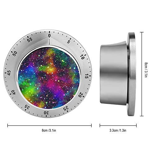 Kitchen Timer Universe Nebula Magnetic Countdown Clock for Cooking Teaching Studying