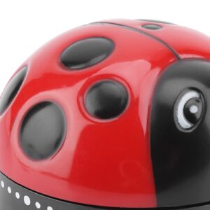 Jeffergarden Ladybug Kitchen Timer 60 Minutes Timer Mechanical Wind-Up Timer Kitchen Cooking Timer