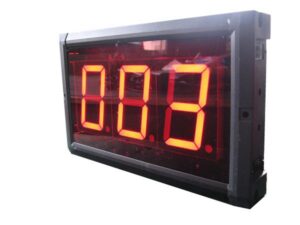 azoou ir remote control days countdown timer max count up to 999 days display 3-inch 3 digital led countdown counter red color