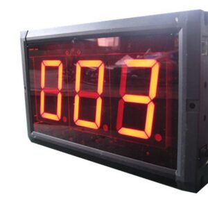 AZOOU IR Remote Control Days Countdown Timer Max Count up to 999 Days Display 3-inch 3 Digital Led Countdown Counter Red Color