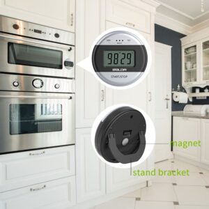 BALDR Digital Timer, Kitchen Timer with Magnetic Back, Easy Setting by Seconds, Count Down Timer for Exercise