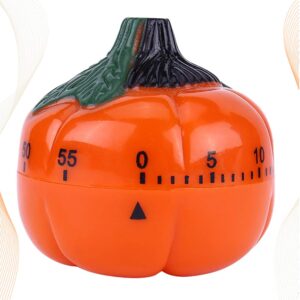 DOITOOL Kitchen Timer Creative Mechanical Timer Cute Pumpkin Timer Cooking Time Manager Baking Reminder Cooking Countdown Timer (Orange)