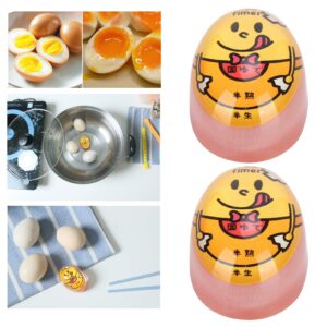 Egg Timer, Boiled Egg Timer, 1.8 X 2.2Inch Lightweight for Cooking Boiling Soft, Medium Or Hard Eggs Kitchen Boiled Egg