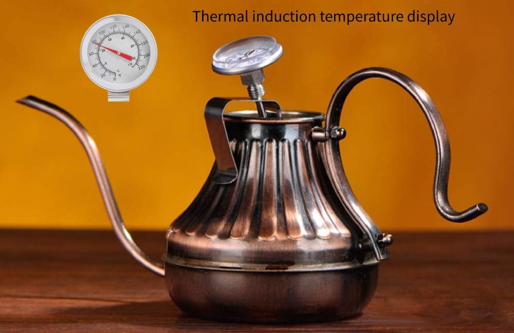 1Pc Kettle Clip on Dial Thermometer Home Brew Wine Beer Thermometers Stainless Steel Hot Liquid Milk Kitchen Cooking Probe Yogurt Temperature