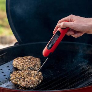 grillgrate - instant read probe thermometer for grilling - cooking thermometer - best thermometer for grilling