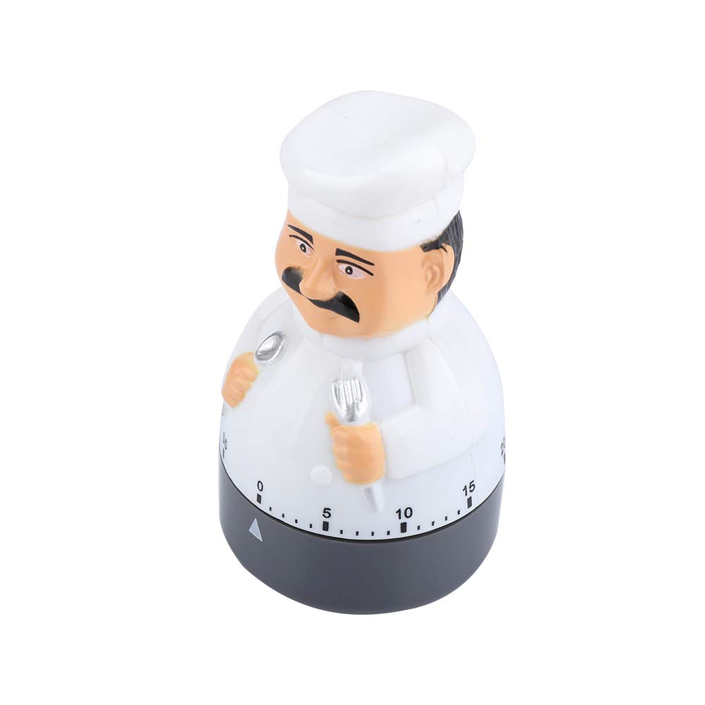 Timer - Chef Timer Dial Kitchen Timer Cooking Alarm Analogue Clock Bell For Chef Tool