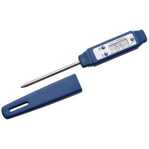 tigerchef waterproof digital thermometer (digital waterproof, silver)
