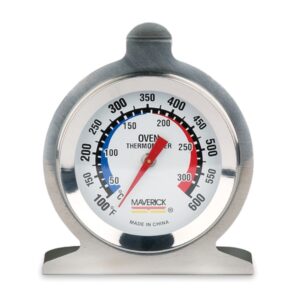 maverick housewares redi-chek oven thermometer, silver