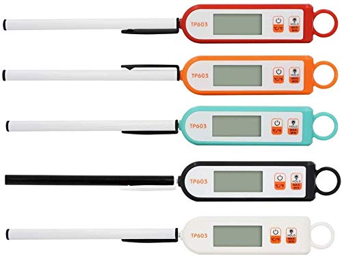 Digital Kitchen Thermometer for Cooking Food in The Oven Meat Electronic Probe ( Color : Black )