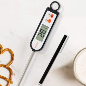 Digital Kitchen Thermometer for Cooking Food in The Oven Meat Electronic Probe ( Color : Black )