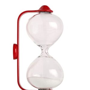 Kikkerland Magnetic 3 Minute Timer, Red