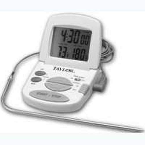 Taylor Classic Digital Oven Thermometer Meat 32 Deg F To 392 Deg F 4ft. (Pack of Six)