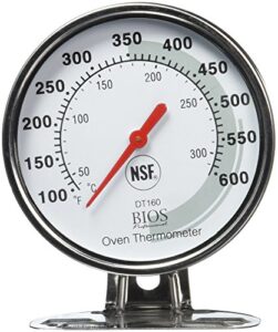 bios professional dt160 food thermometer, standard, silver
