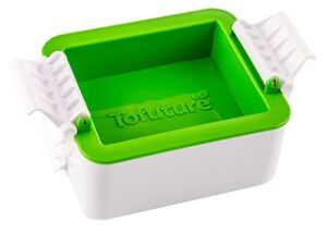 tofuture tofu press - the orginal and best tofu press. easily and quickly remove water from tofu to improve the flavor and give perfect texture everytime, 6x5x3 inches