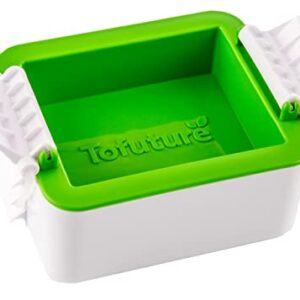 Tofuture Tofu Press - The Orginal and Best Tofu Press. Easily And Quickly Remove Water from Tofu to Improve the Flavor and give Perfect Texture Everytime, 6x5x3 inches