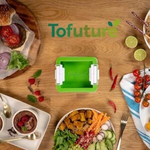 Tofuture Tofu Press - The Orginal and Best Tofu Press. Easily And Quickly Remove Water from Tofu to Improve the Flavor and give Perfect Texture Everytime, 6x5x3 inches