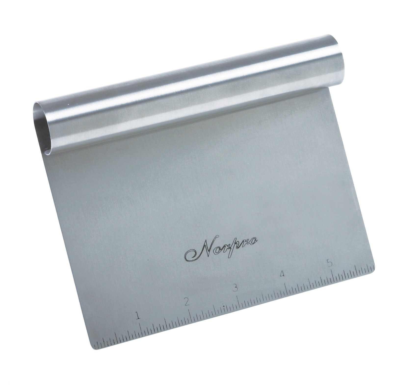 Norpro Stainless Steel Scraper/Chopper, 6in/15cm x 4in/10cm