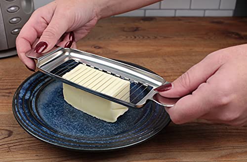 RSVP International Endurance Collection Kitchen Tools, Butter Slicer, Stainless Steel