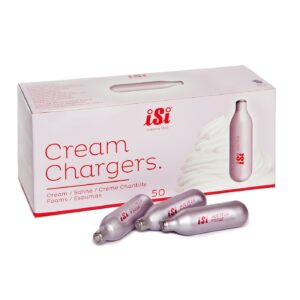 isi north america 50-pack nitrous chargers for cream whippers